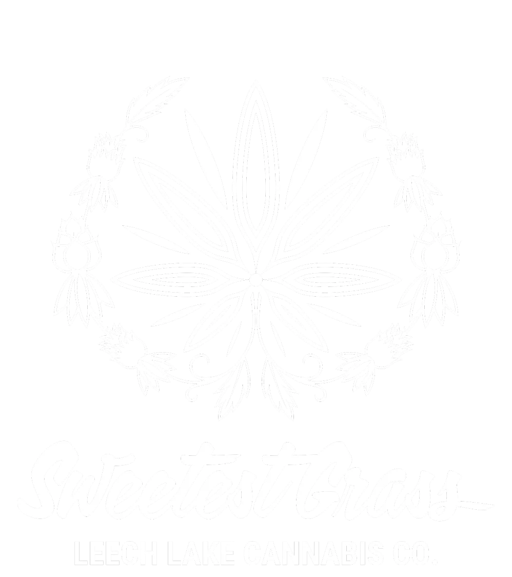 official logo for sweetest grass cannabis